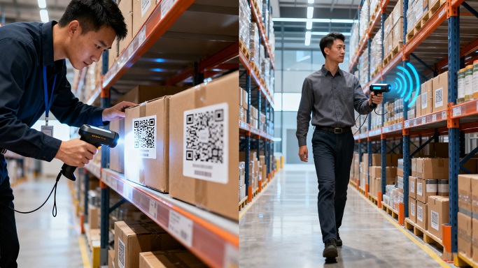 RFID手持機(jī)與二維碼盤點：差異背后的效率升級